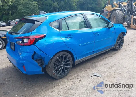 2024 Subaru Impreza Rs 5-Door из США, поврежденный, VIN JF1GUHHC3R8267573